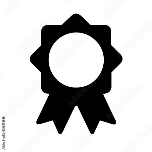 Symbol indicating product or service excellence