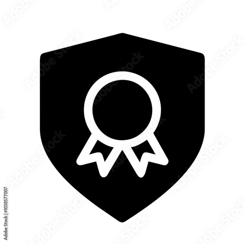 Symbol indicating product or service excellence