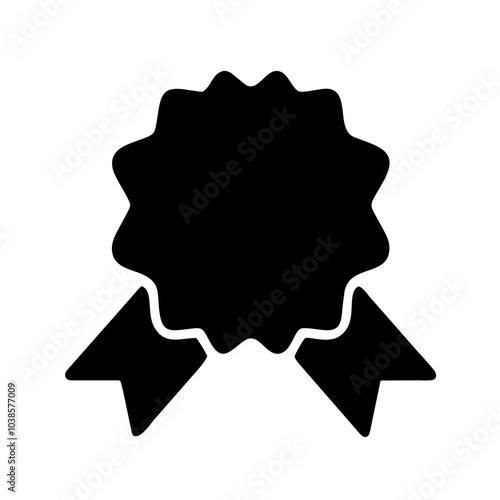 Symbol indicating product or service excellence