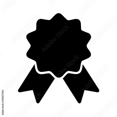 Symbol indicating product or service excellence