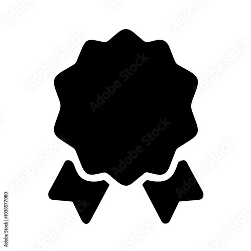 Symbol indicating product or service excellence