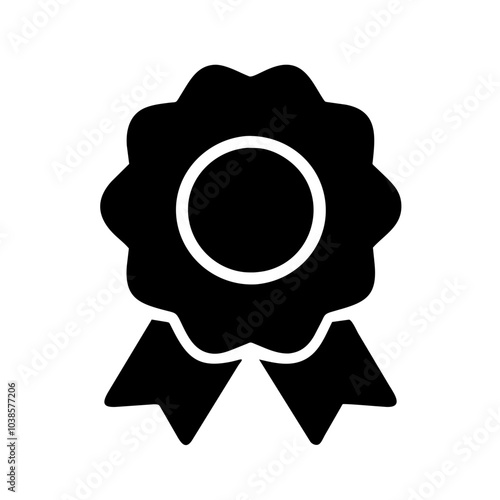 Symbol indicating product or service excellence
