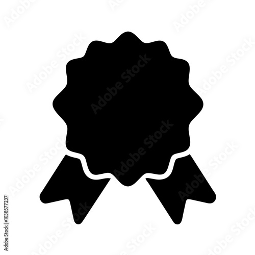 Symbol indicating product or service excellence