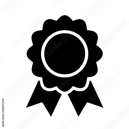Symbol indicating product or service excellence