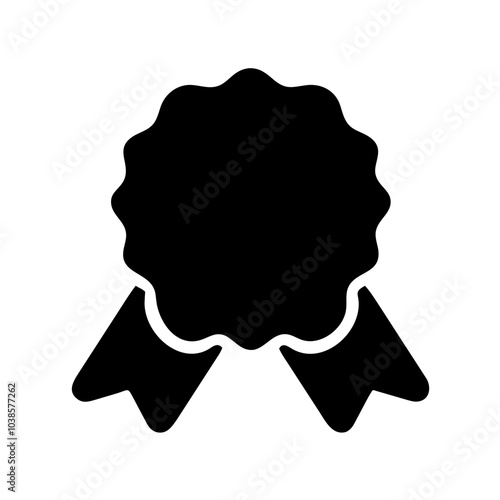 Symbol indicating product or service excellence