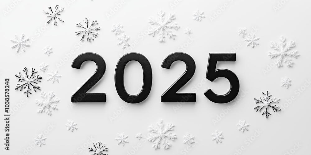 Simple black numbers Simple black numbers
