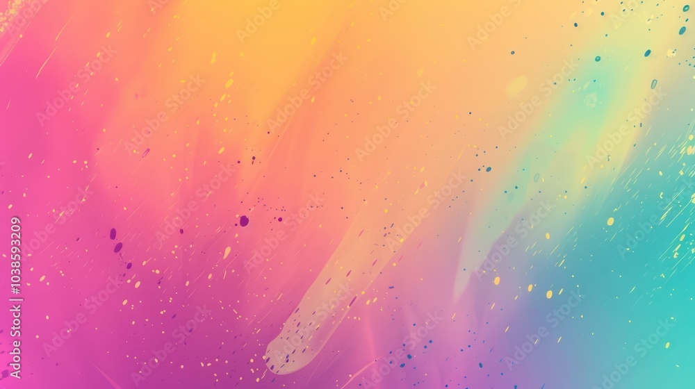 Abstract Art with Bright Colors Abstract Art with Bright Colors