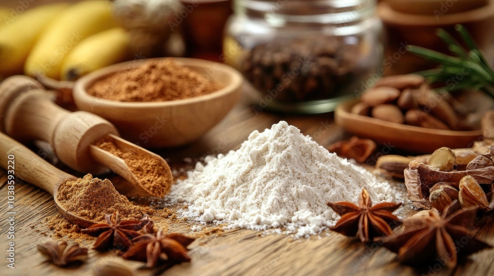 Spices and Baking Essentials: