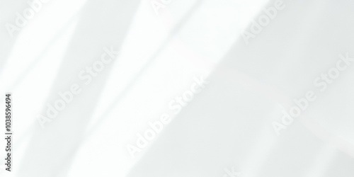 Abstract white background with light and shadows.