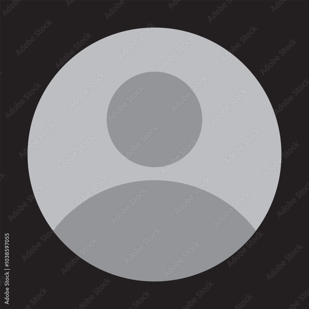 Default Avatar profile icon transparent png. Social media User png icon. whatsApp Dp. isolated on white background.eps10 Default Avatar profile icon transparent png. Social media User png icon. whatsApp Dp. isolated on white background.eps10