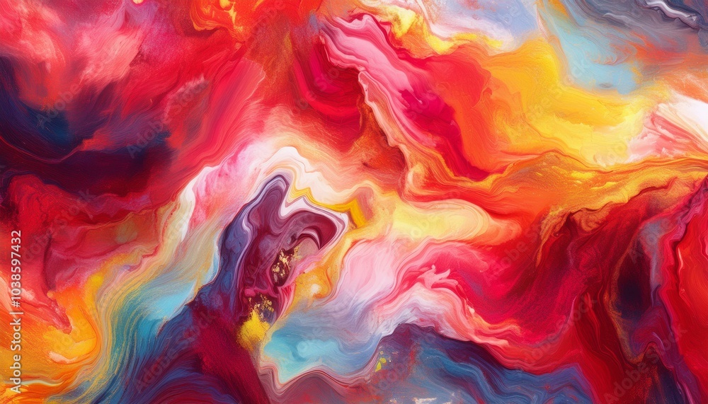 Textura de pintura liquida multicolor Textura de pintura liquida multicolor
