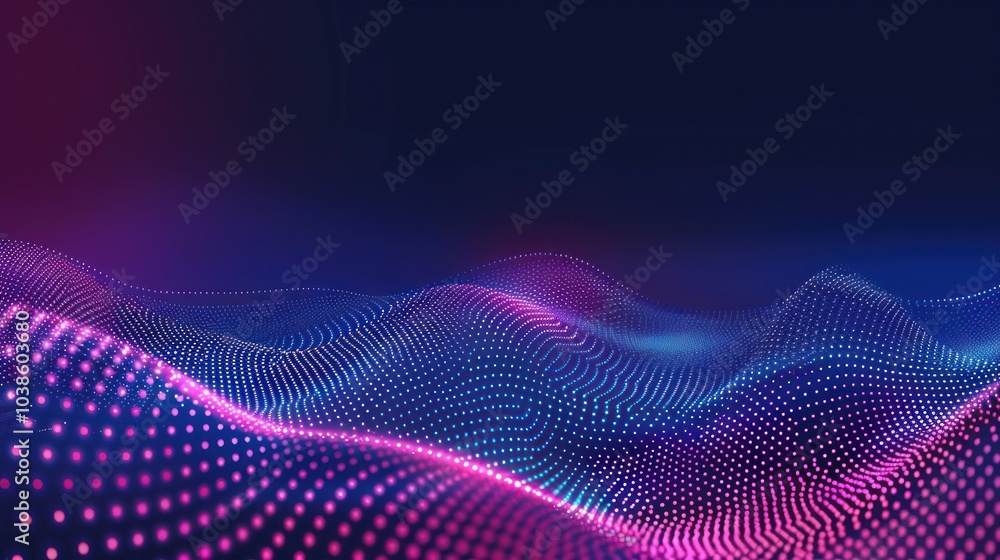Abstract Digital Landscape Abstract Digital Landscape