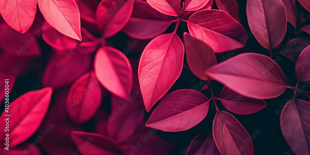 Close-up of vivid red leaves in a lush arrangement, perfect for background or texture. Close-up of vivid red leaves in a lush arrangement, perfect for background or texture.