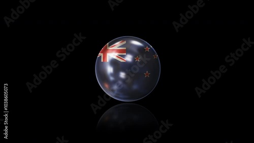New Zealand flag with alpha channel	
