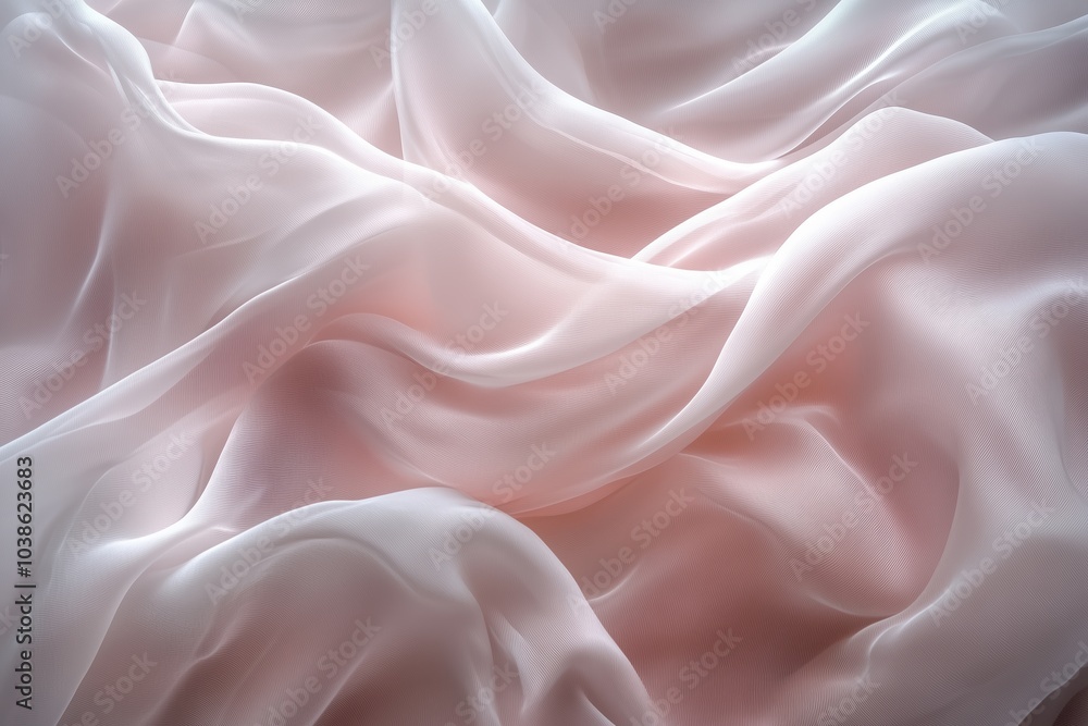 Fototapeta premium Whisper of Luxury: Soft Silken Background