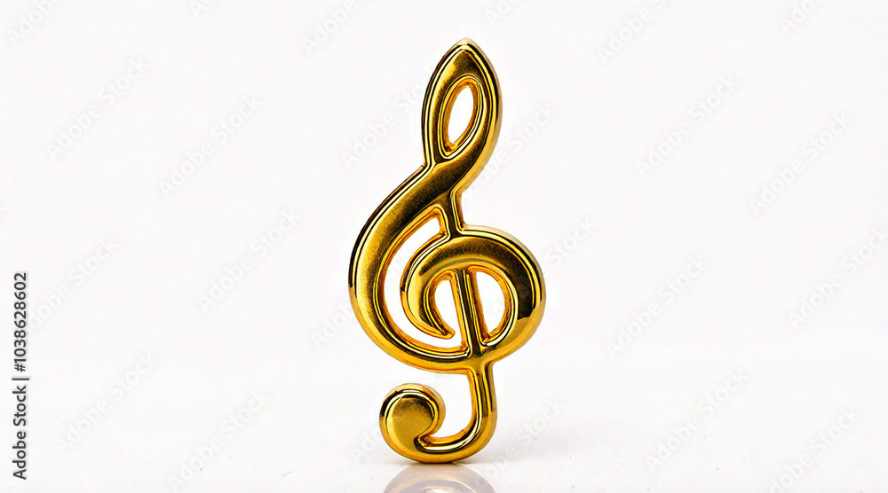 treble clef symbol isolated on white background treble clef symbol isolated on white background