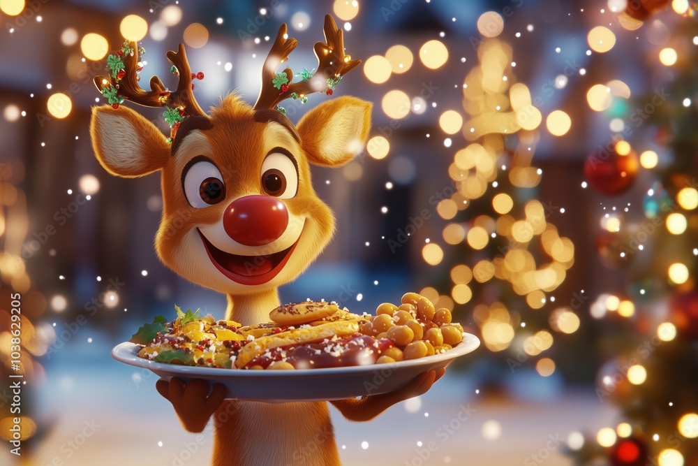 Magical Holiday Moments with a Merry Reindeer Magical Holiday Moments with a Merry Reindeer