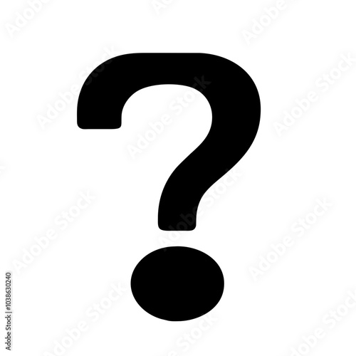 Icon symbolizing inquiry and assistance.