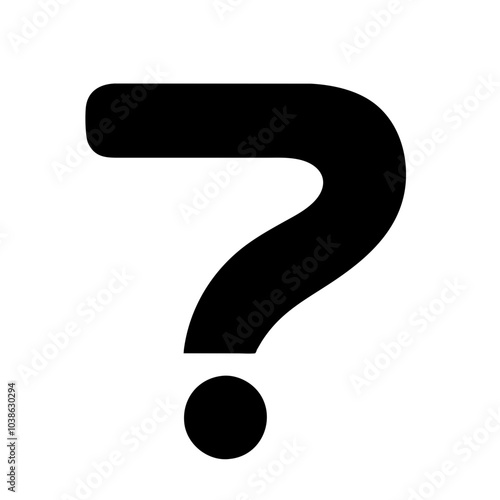 Icon symbolizing inquiry and assistance.