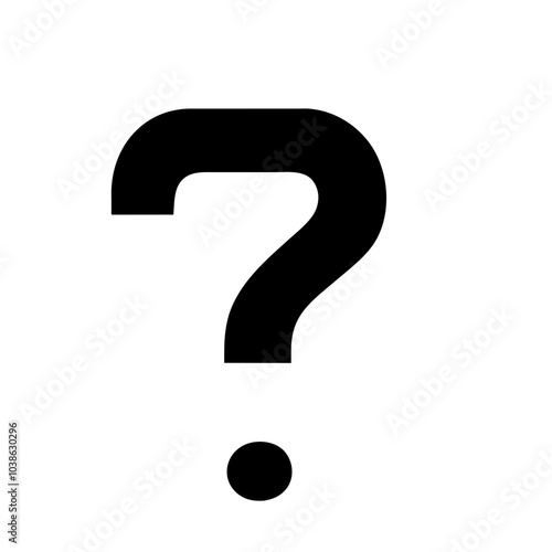 Icon symbolizing inquiry and assistance.