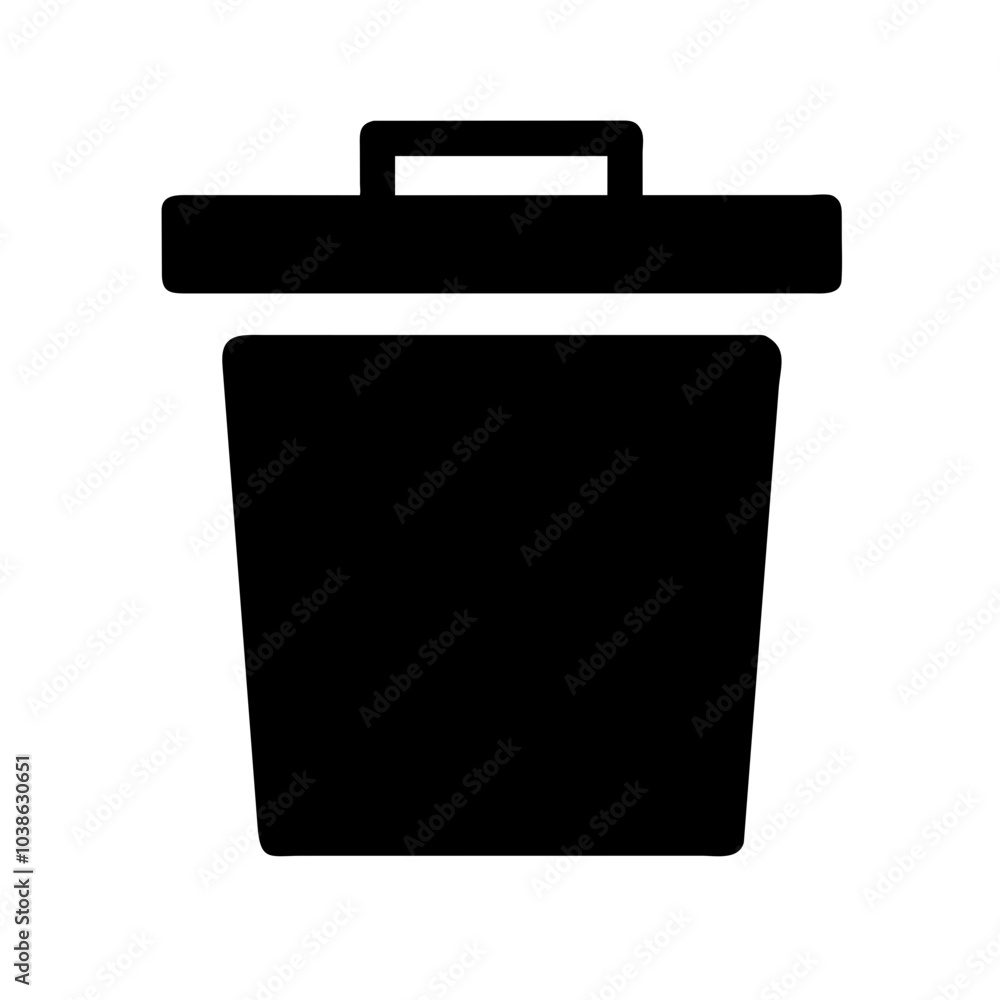 Icon for deleted items and recovery. Icon for deleted items and recovery.