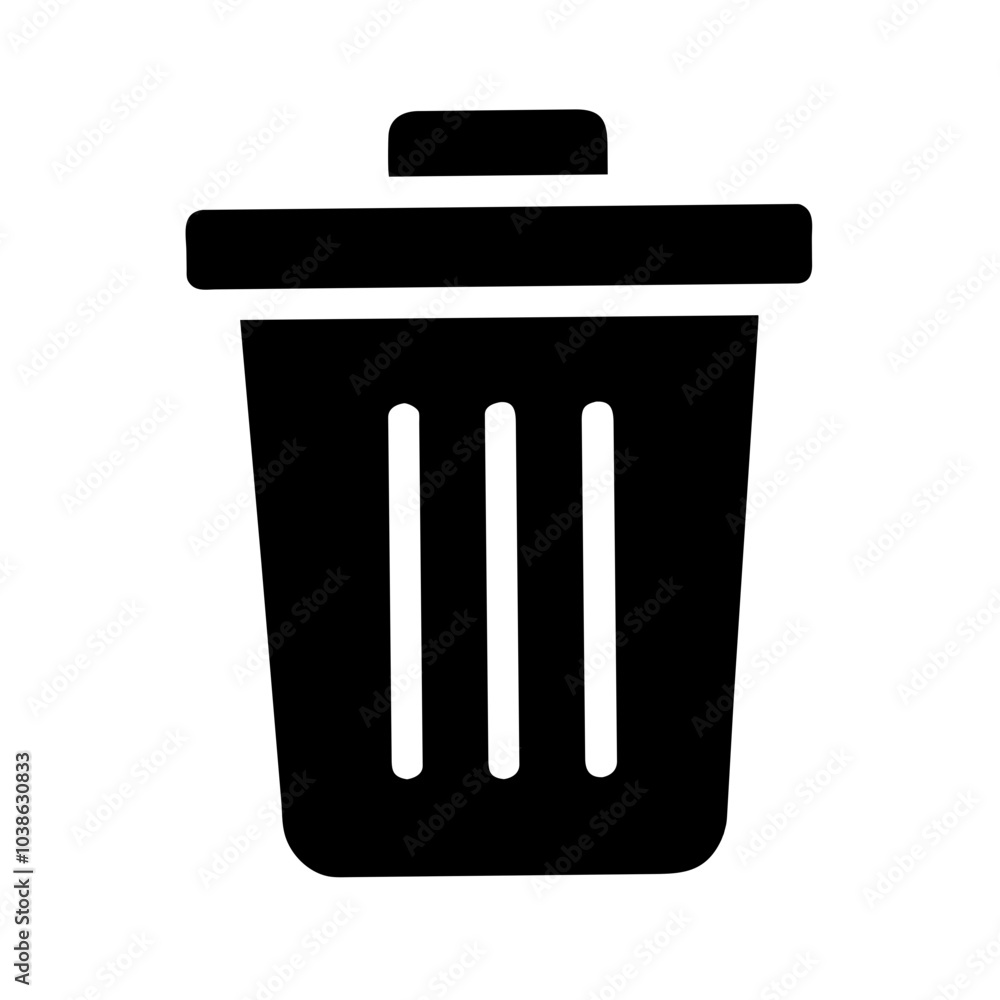 Icon for deleted items and recovery. Icon for deleted items and recovery.
