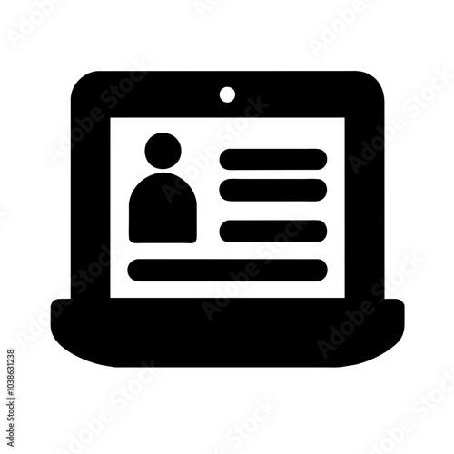  Icon for user enrollment or sign-up