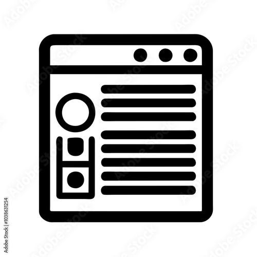  Icon for user enrollment or sign-up