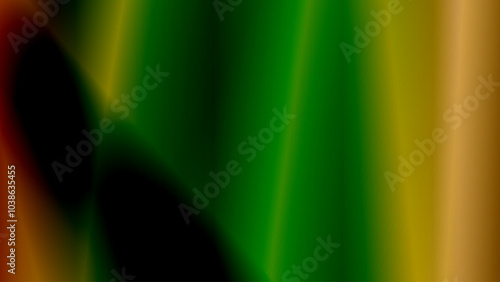 Green bright gradient. Nature summer blurred background. Warm light on juicy background. Bright positive background. Made in grunge style. Optimistic invigorating abstract background