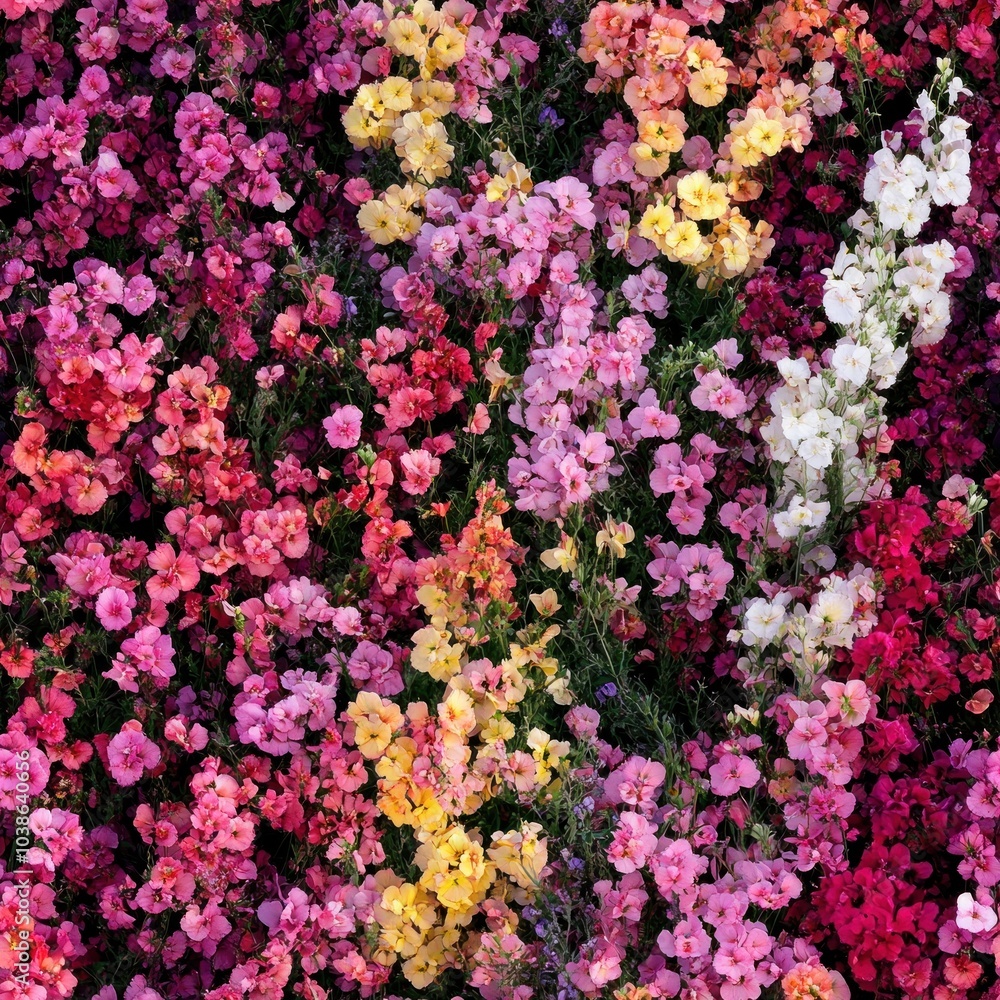 A vibrant display of colorful flowers in various shades and arrangements. A vibrant display of colorful flowers in various shades and arrangements.