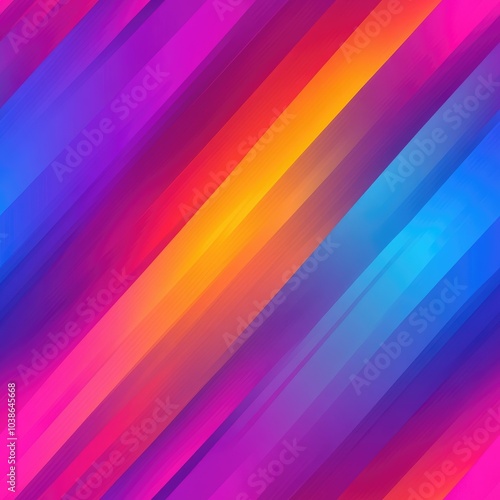 Energetic and lively abstract backdrop with vibrant diagonal lines creating a seamless pattern