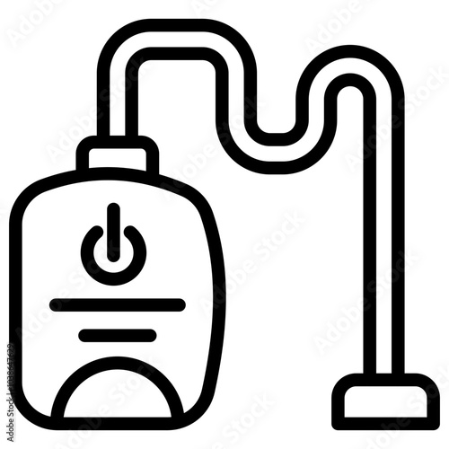 Vacuum Cleaner Vector Icon