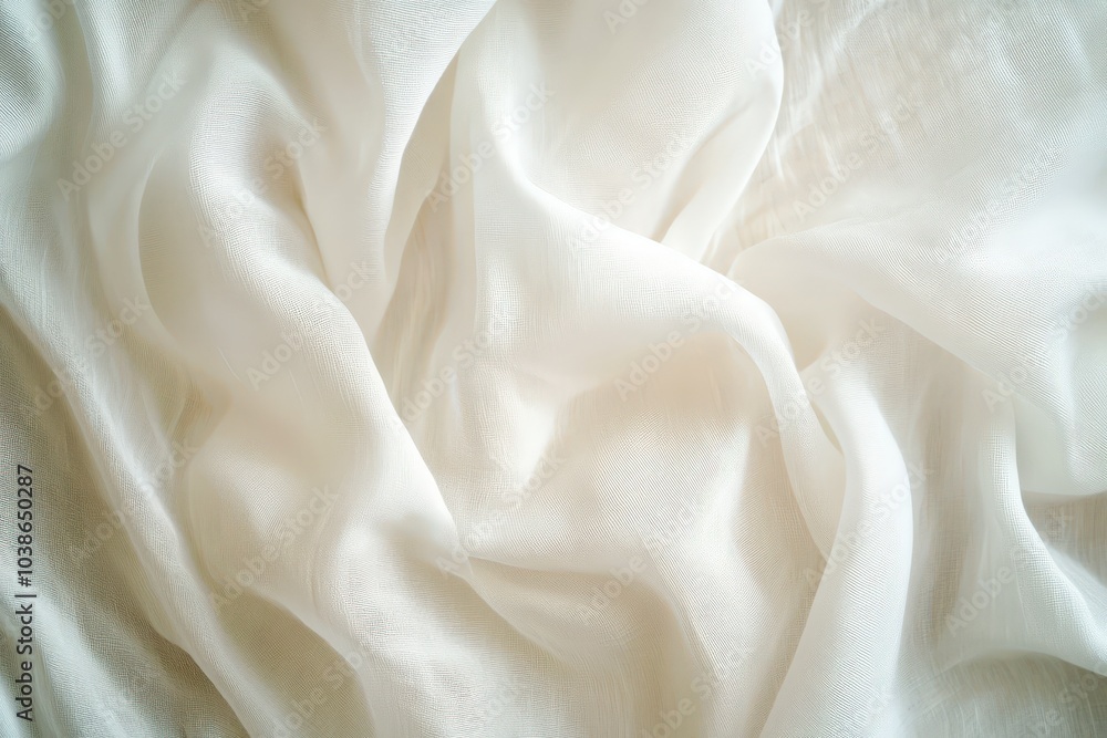 Soft White Fabric Texture Abstract Background Soft White Fabric Texture Abstract Background