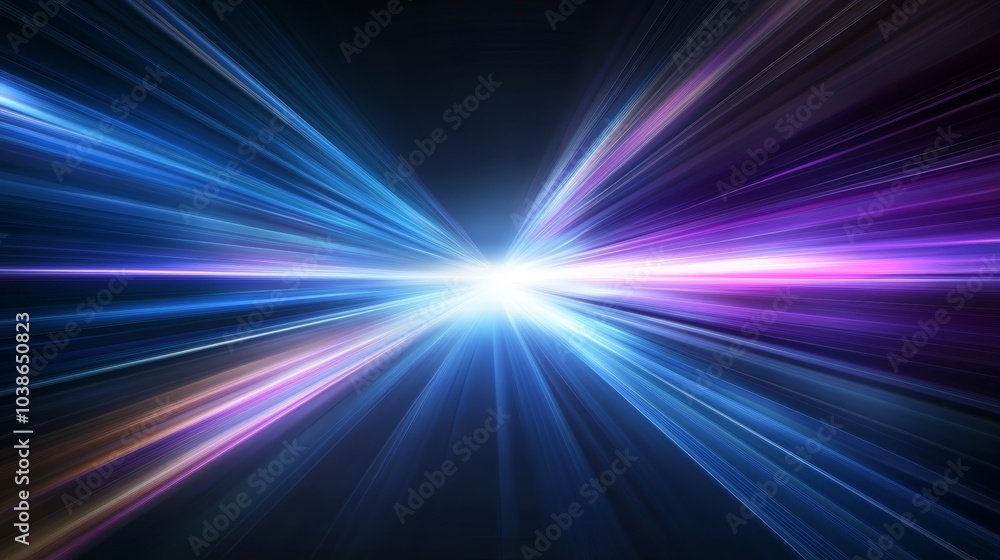 A vibrant display of light rays converging towards a bright center, creating a sense of depth and energy in a cosmic atmosphere. A vibrant display of light rays converging towards a bright center, creating a sense of depth and energy in a cosmic atmosphere.