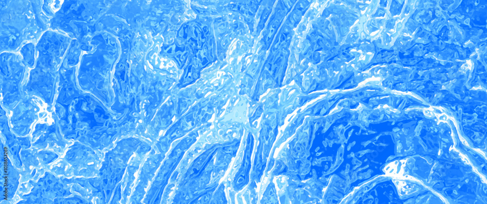Blue frozen glass background with ice for cover design, cards, flyer, poster, banner. Winter vector backdrop. Hand drawn Christmas illustration. Merry Christmas! Snow. Blue frozen glass background with ice for cover design, cards, flyer, poster, banner. Winter vector backdrop. Hand drawn Christmas illustration. Merry Christmas! Snow.
