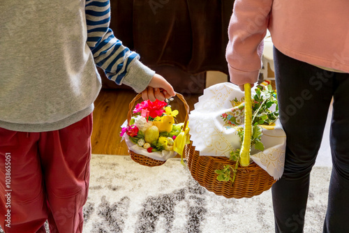 Baskets.