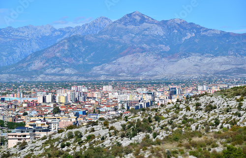 A view of Shkodra, Albania photo