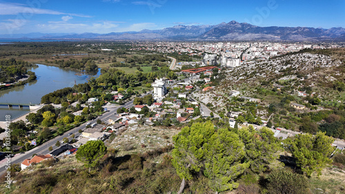 A view of Shkodra, Albania