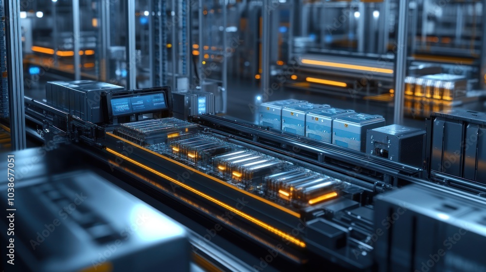 Heavy-duty vehicle battery plant producing durable energy storage systems for industrial machinery. Heavy-duty vehicle battery plant producing durable energy storage systems for industrial machinery.