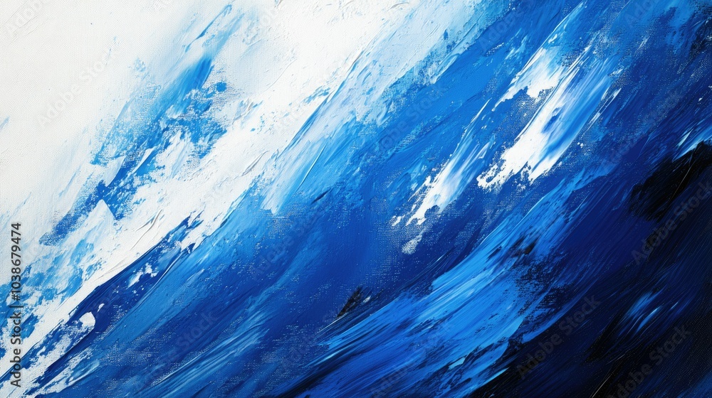 Artistic representation of the Israeli flag, painted with sweeping strokes on canvas, symbolizing the enduring spirit of the nation. Artistic representation of the Israeli flag, painted with sweeping strokes on canvas, symbolizing the enduring spirit of the nation.