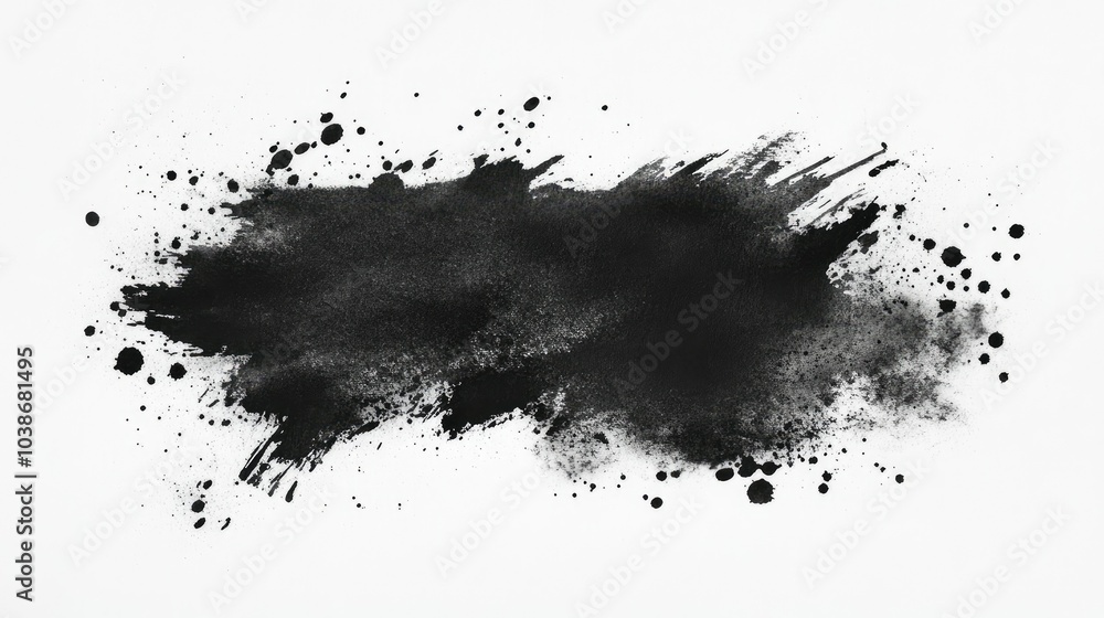 Black watercolor stain with soft washes and artistic splashes, giving a paper-textured effect. Black watercolor stain with soft washes and artistic splashes, giving a paper-textured effect.