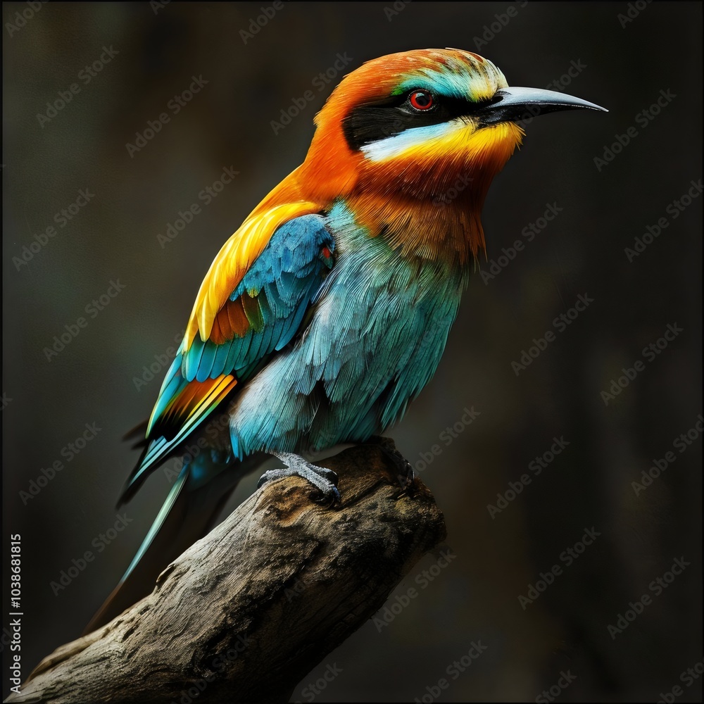 Stunning Colorful Bird Perched Nature Wildlife Photography Exotic Stunning Colorful Bird Perched Nature Wildlife Photography Exotic