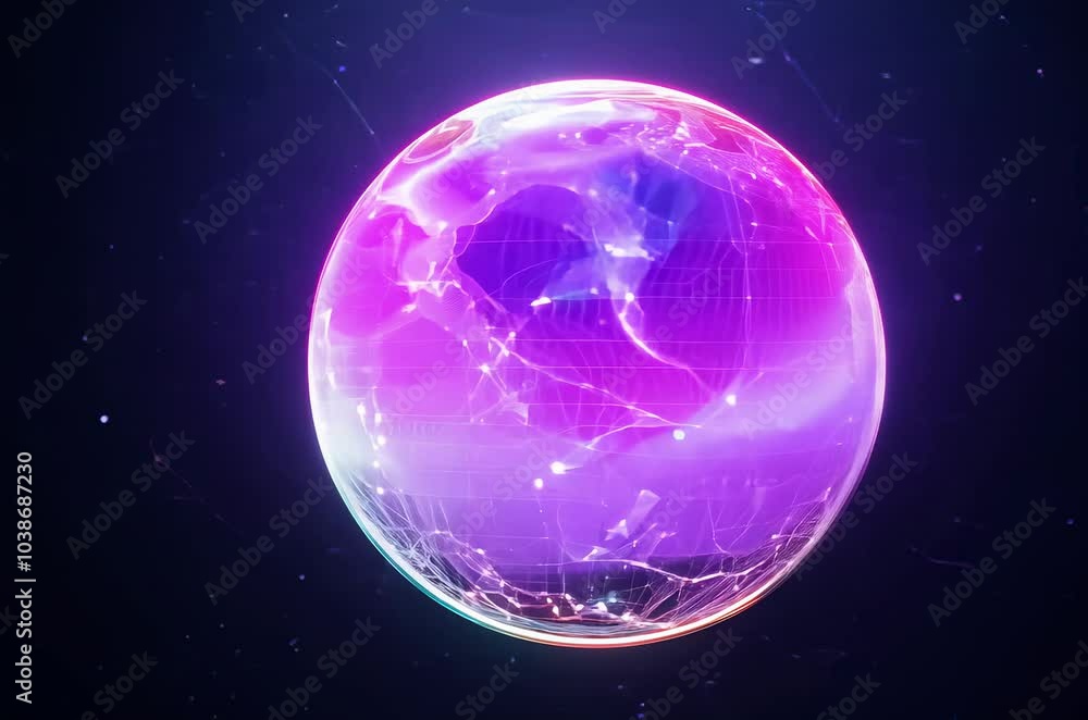 holographic transparent floating goal in black background holographic transparent floating goal in black background