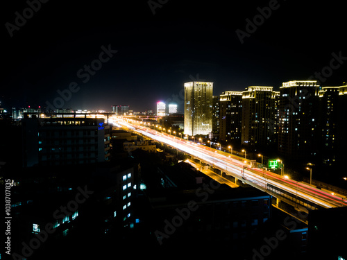 Shanghai Skyline at night