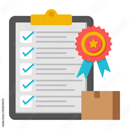 Perfect design icon of logistic list

