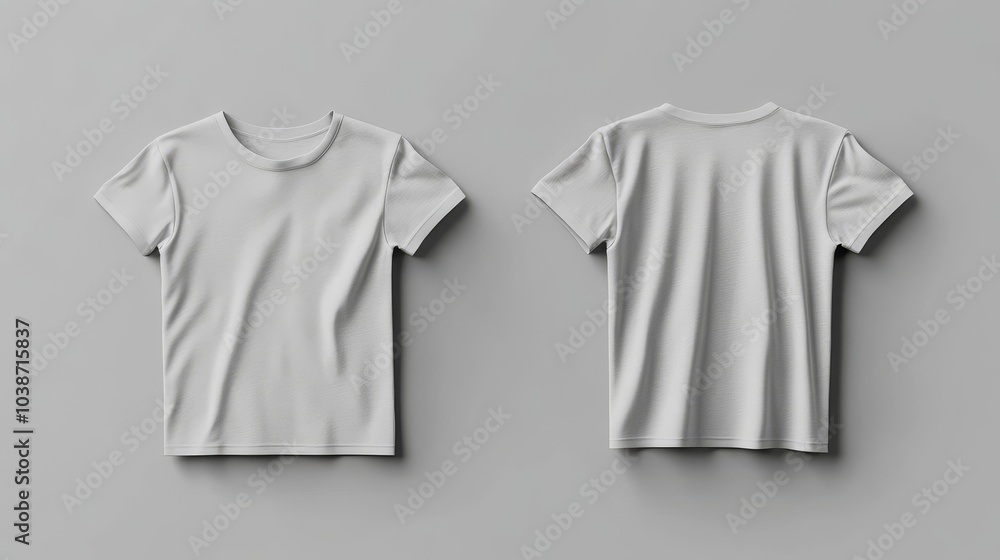White T-shirt Mockup, Front and Back View, Isolated, Clothing, Apparel, mockup ,tshirt White T-shirt Mockup, Front and Back View, Isolated, Clothing, Apparel, mockup ,tshirt