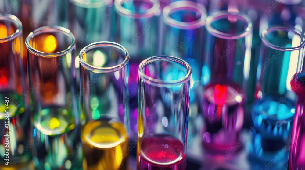 Colorful test tubes filled with various chemical solutions in a laboratory setting showcasing bromsulphthalein and its use in experiments Colorful test tubes filled with various chemical solutions in a laboratory setting showcasing bromsulphthalein and its use in experiments
