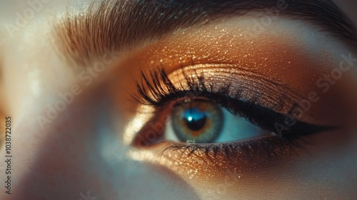 Captivating Close-Up of a Beautiful Eye