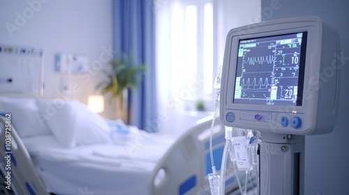 Medical Ventilator in Critical Care Setting