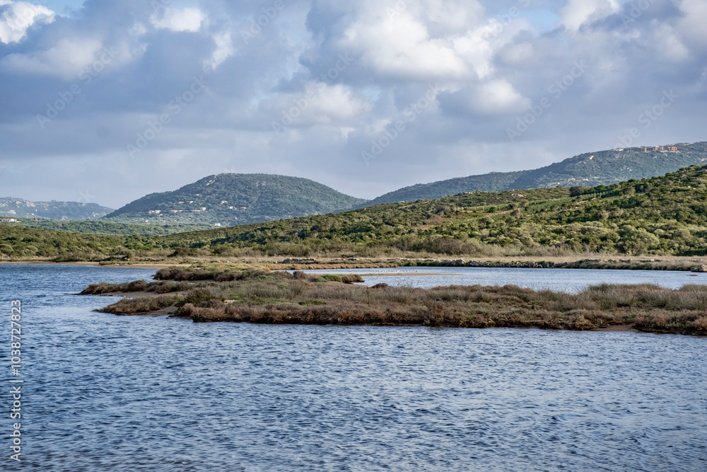 Fototapeta premium Mediterranean seascape of Gallura coast in northern Sardinia island, Italy